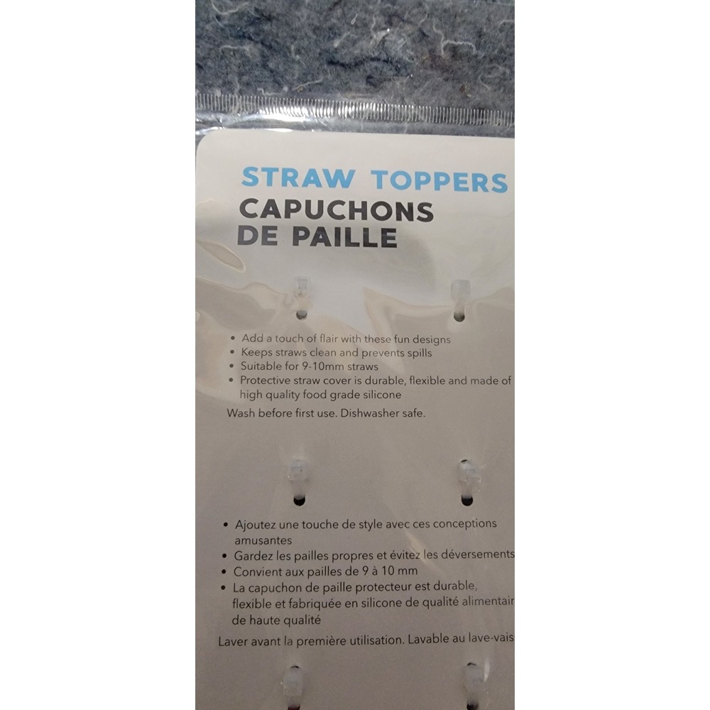 Daisy Straw Toppers - Picture 3 of 4